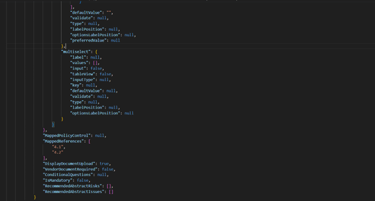 Creating a Question-Based Assessment (QBA) using JSON templates