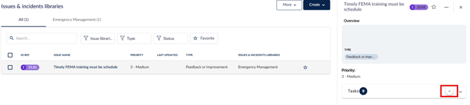 IssueIncidentLibrarytask