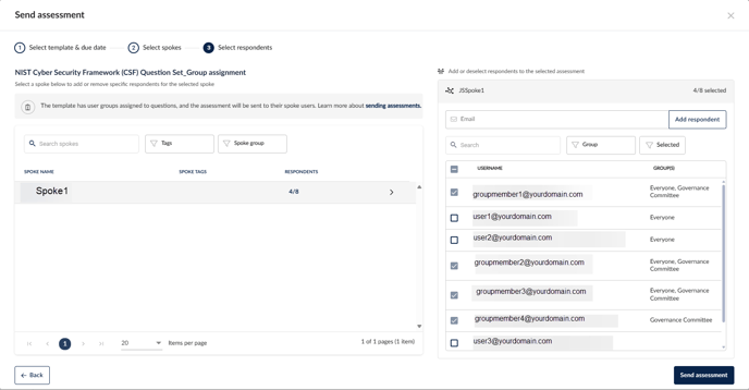 sendtempassessrespondents